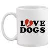 Mug-I Love Dogs With Heart - Image 2