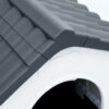 Dog House- Gray (22.4"x26.8"x26" )Polypropylene - Image 7