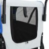 Pet Bike Trailer & Jogging Stroller, 2-in-1-Gray & Blue - Image 6