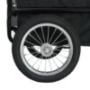 Pet Bike Trailer & Jogging Stroller, 2-in-1-Gray & Blue - Image 7