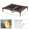 Cot, Raised, Cooling, Portable ,Outdoor/ Indoor, Mesh w/ Metal Frame - Image 3