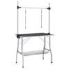 Grooming Table, Adjustable, w/ 2 Loops & Basket - Image 2