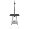 Grooming Table, Adjustable, w/ 2 Loops & Basket - Image 4