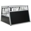 vidaXL Dog Cage with Double Door 94x88x69 cm - Image 5