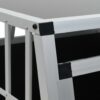 vidaXL Dog Cage with Double Door 94x88x69 cm - Image 8
