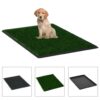 Pet Toilet /w Tray & Faux Green Turf (approx. 2.5'L x 1.5'W )