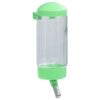 Water Bottle for Small Animals w/Holder- Green