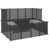 Small Animal Enclosure, (approx. 4.5'L x 3.5'W x 3'H)- Black - Image 2