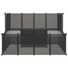 Small Animal Enclosure, (approx. 4.5'L x 3.5'W x 3'H)- Black - Image 3