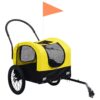 Bike Trailer & Jogging Stroller, 2-in-1,-Yellow and Black - Image 2