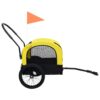 Bike Trailer & Jogging Stroller, 2-in-1,-Yellow and Black - Image 4