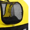 Bike Trailer & Jogging Stroller, 2-in-1,-Yellow and Black - Image 7