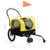 Bike Trailer & Jogging Stroller, 2-in-1,-Yellow and Black - Image 11