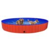 Swimming Pool, Dog, Foldable, (approx. 9.8' dia.)-Red - Image 3