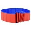 Swimming Pool, Dog, Foldable, (approx. 9.8' dia.)-Red - Image 5