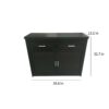 Bed, Murphy Style w/Memory Foam - Espresso - Image 4