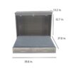 Bed, Murphy Style w/Memory Foam - Espresso - Image 10