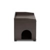 Litter Box Cover, Finished wood-Drk Brown - Image 5