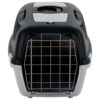 Pet Carrier, XL- Grey & Black (61x40:x8 cm) PP - Image 2