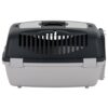 Pet Carrier, XL- Grey & Black (61x40:x8 cm) PP - Image 3