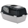 Pet Carrier, XL- Grey & Black (61x40:x8 cm) PP - Image 4