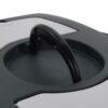 Pet Carrier, XL- Grey & Black (61x40:x8 cm) PP - Image 8