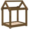 Bed, Dog , XL- Honey Brown (61x50x70 cm) Solid Wood Pine - Image 2